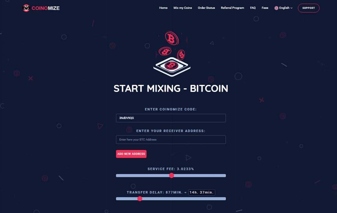 Start mixing your bitcoins with coinomize.sbs